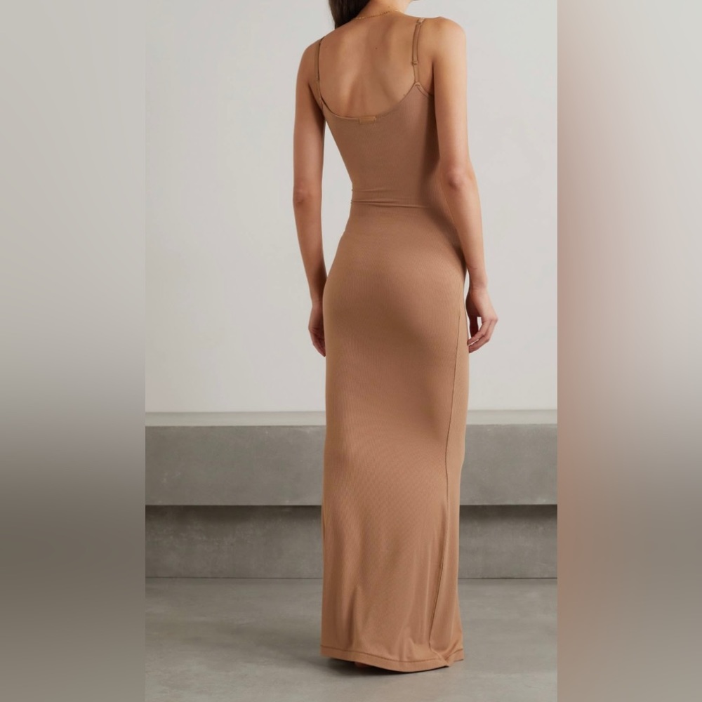 SKIMS Soft Lounge Long Slip Dress - Picture 3 of 9